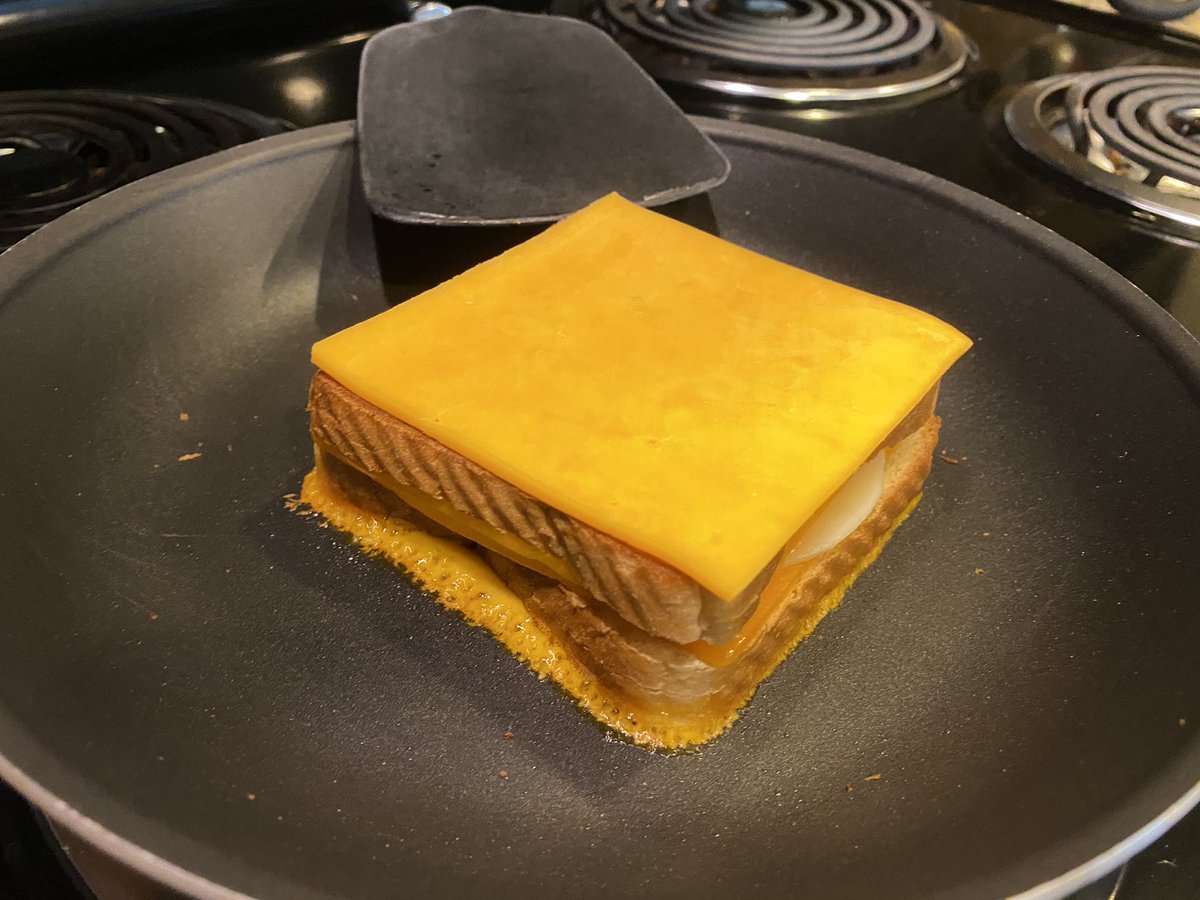Flip that shit and add more cheese.
