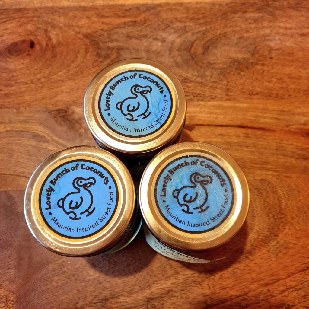 chuckdavie's tweet photo. These satchini are incredible. So much flavour packed into them. You can order your own at @ourcoconuts 🇲🇺 Inventive way of making ends meet in tough times, whilst bring a taste of Mauritius to the masses. Can't wait to tuck in with @NatDK https://t.co/h3U7887TBz
