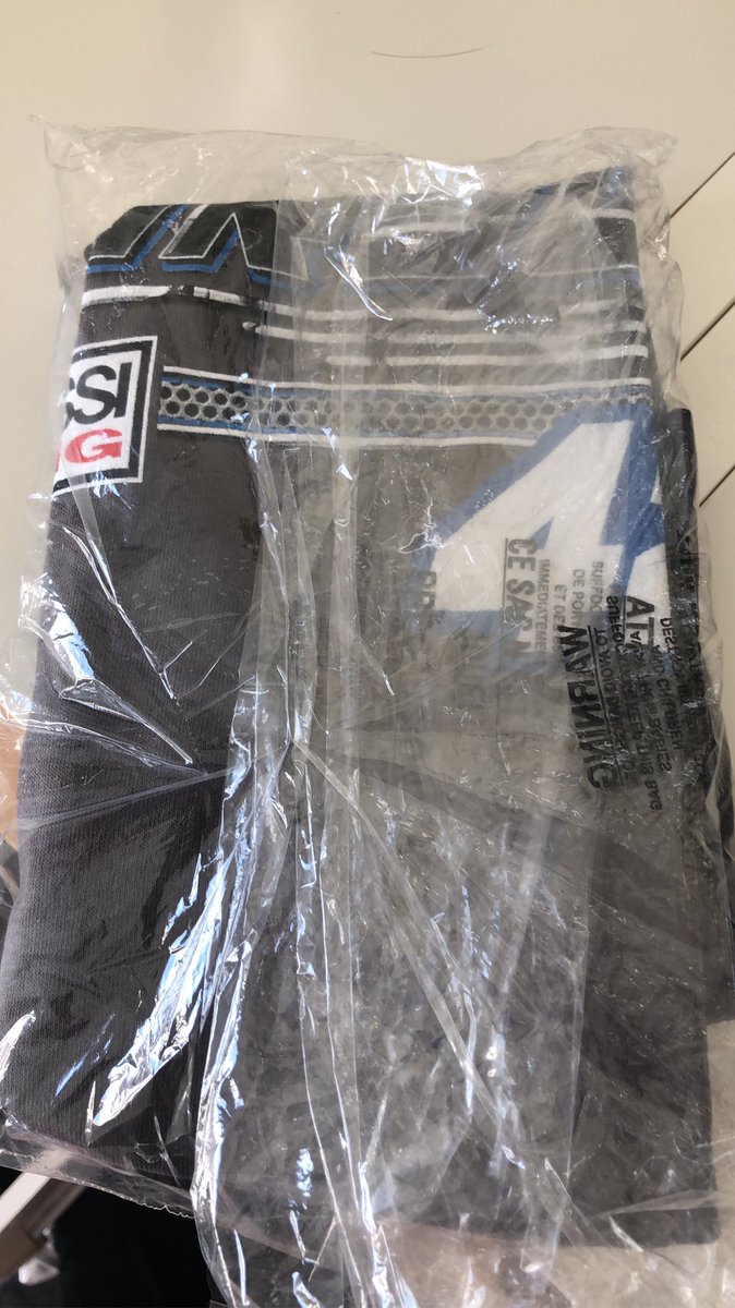 Brand new #KyleLarson 42 tshirt I bought in Daytona this year. Not even out the packet yet😂. I hope it won’t be long until he gets snapped up by another Cup team so I can buy some new <a href="/KyleLarsonRacin/">Kyle Larson</a> #Nascar stuff.
