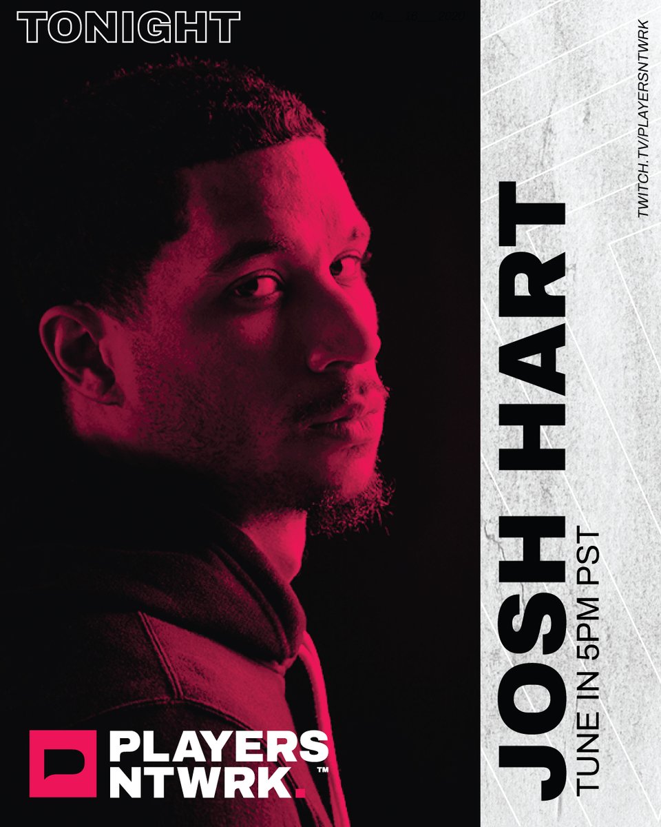 .<a href="/joshhart/">Josh Hart</a> is locked in. Tune in at 5PM PST twitch.tv/playersntwrk