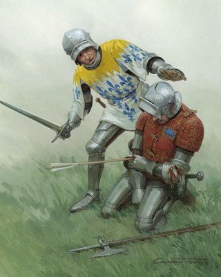 Having allied themselves with the Earl of Oxford to help promote their own local interests, the Paston family had no alternative but follow him during the crisis of 1471, and Sir John Paston and his brother John, found themselves in the Earl's retinue at the battle.