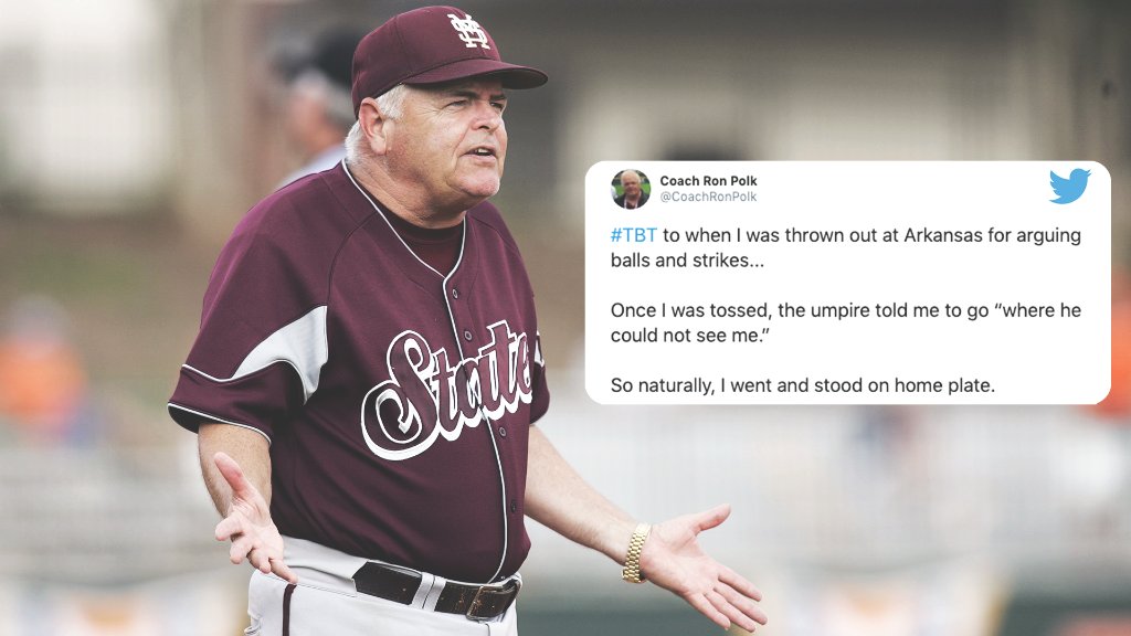 SECNetwork's tweet photo. Ron Polk is a legend 🤣 https://t.co/C20aAZuYsM