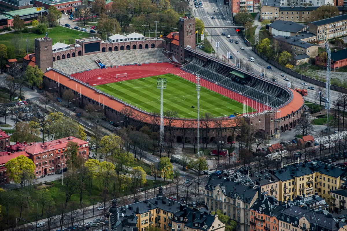 Estadio Olímpico de Estocolmo SueciaClub: -.Capacidad: 14.400Inaugurado: 1912