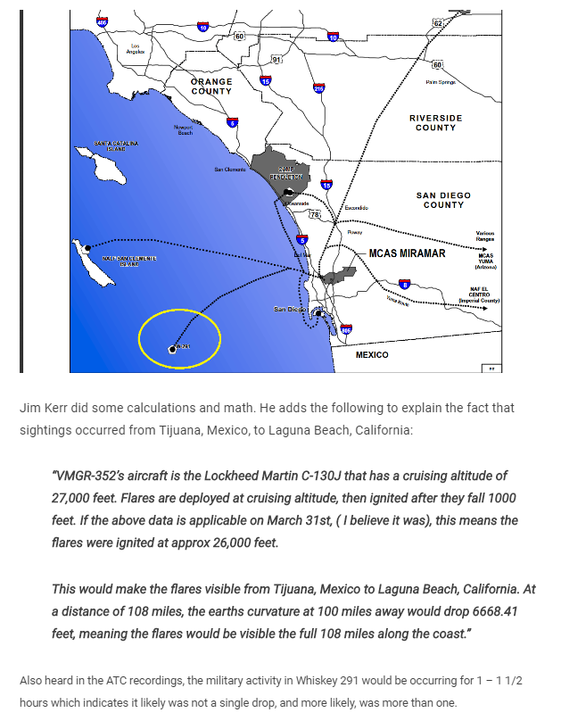 5/5 In order to believe DeLonge& #39;s UFO as "unidentified," one needs to rely on flawed logic and incorrect assumptions about the military aircraft flares dropped that night. We invite ANY new evidence, thoughts, comments or criticisms... until then, I would consider this SOLVED.