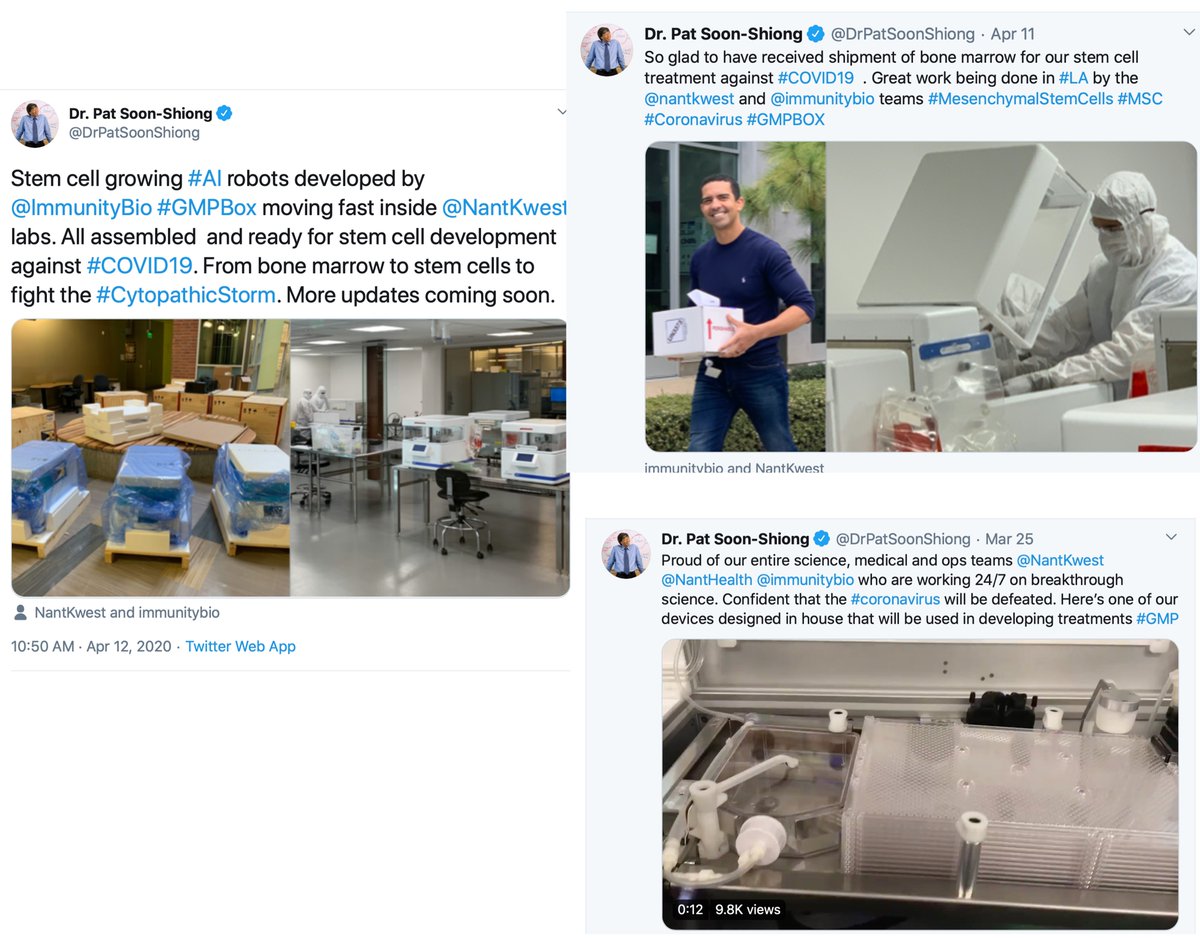 EricTopol's tweet photo. When the newspaper's owner is telling us #COVID19 is here to stay and disseminating "the science behind coronavirus" (BTW also big on stem cells for #COVID19) https://t.co/iz6hBMLfzI
