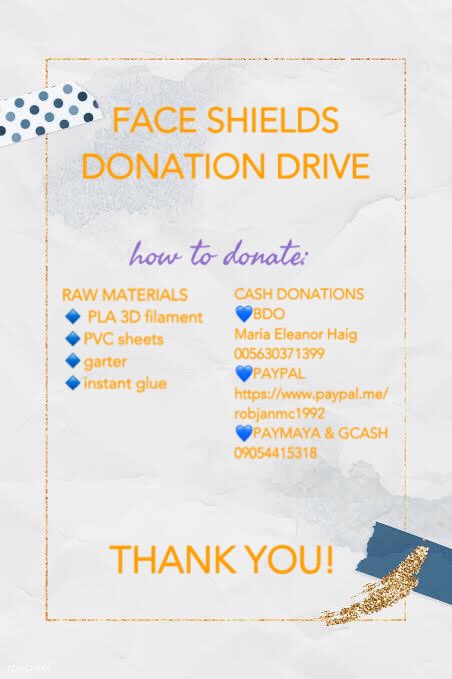 EleanorHaig's tweet image. Hello! Updating you on the status of our face shields donation drive. Thank you, thank you! ❤️❤️❤️
#ProjectFrontline #faceshields #frontliners #COVID19