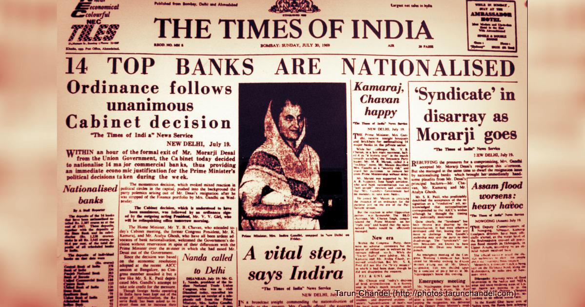 By now, a part of left was heavily dependent on Congress to give it institutional support while the congress was increasingly depending on Left parties to give them intellectual cover for overtly socialist measures like Bank nationalization and freight equalization.