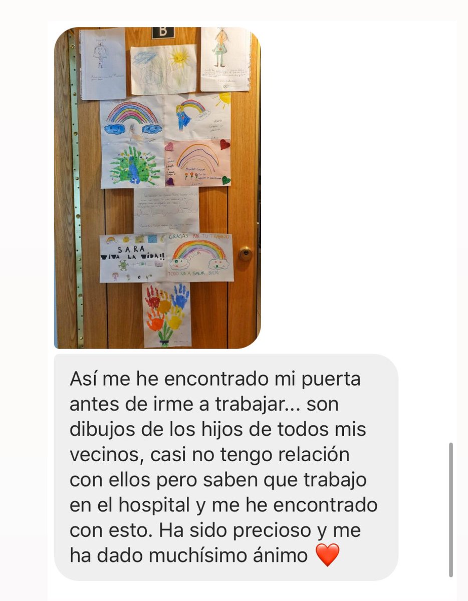 Frente a la falta de empatía y solidaridad de algunos vecinos, encontrar esto te devuelve la sonrisa. 💗