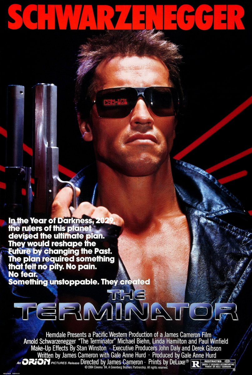 Gweedore76's tweet photo. THE TERMINATOR – JAMES CAMERON (1984)

https://t.co/Ywy5IOWl4H

#terminator #arnold #t800 #80s #cine #movies #frickdeckard #nostalgiafriki #PelisParaLaCuarentena #años80 #cineretro https://t.co/5VjntofZ7R