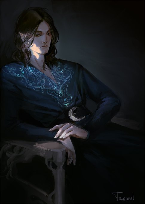 Commission for @saurons_shadow !!!
Maeglin👀 