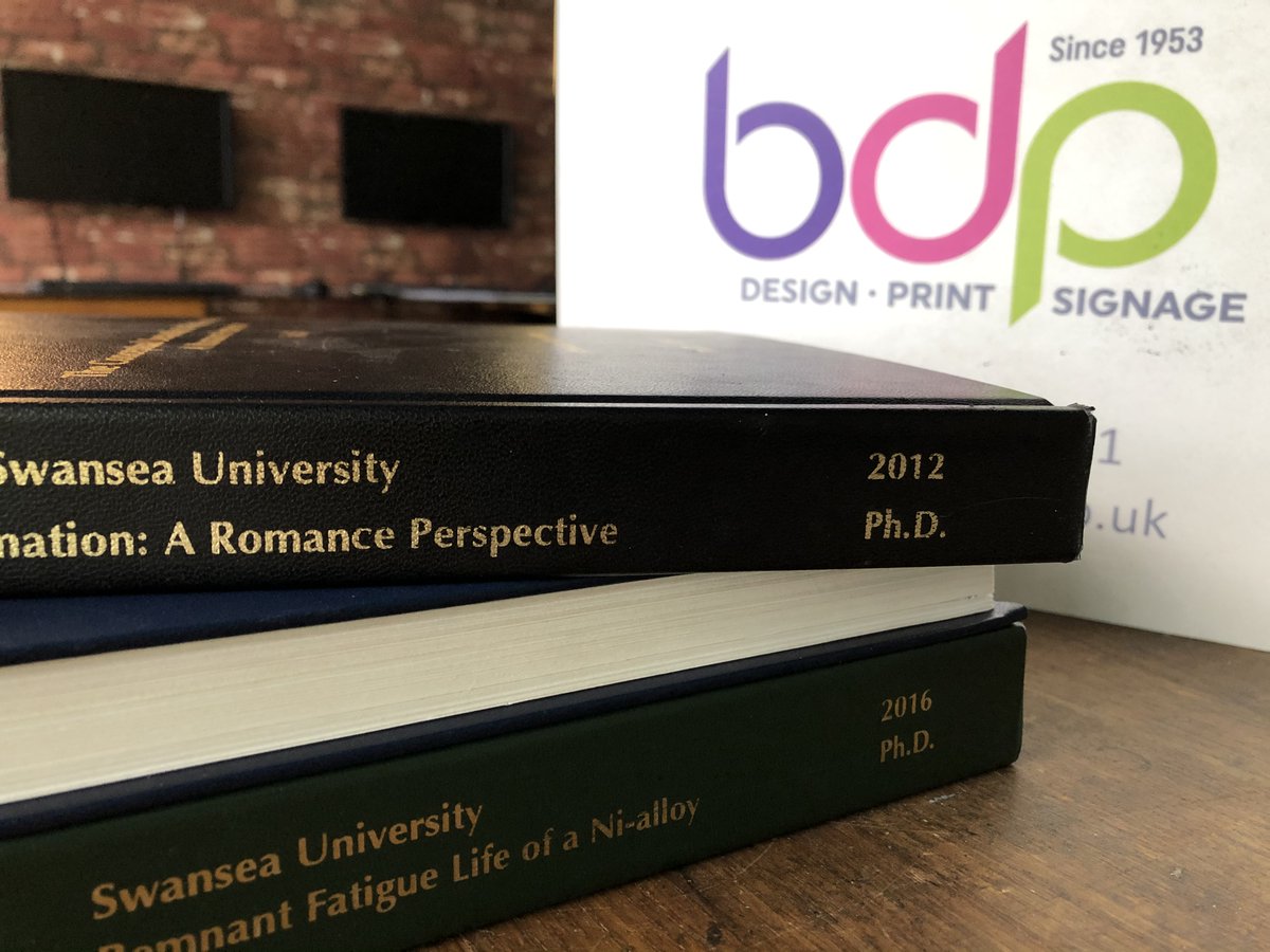 Fab feedback from a valued customer who is studying at <a href="/SwanseaUni/">Swansea University</a>

CAN WE HELP YOU TOO? GET IN TOUCH.

"Attention to detail has been delightful! The next time I require outstanding print services I've no doubt I'll come back to BDP. Take care."