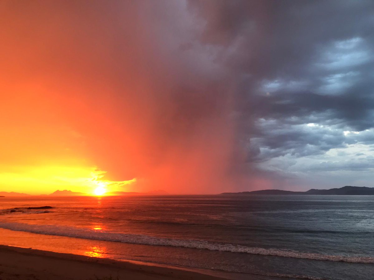 Tormenta en <a href="/las_islascies/">Las Islas Cíes</a>,  Vigo #himargonzalez #Antena3