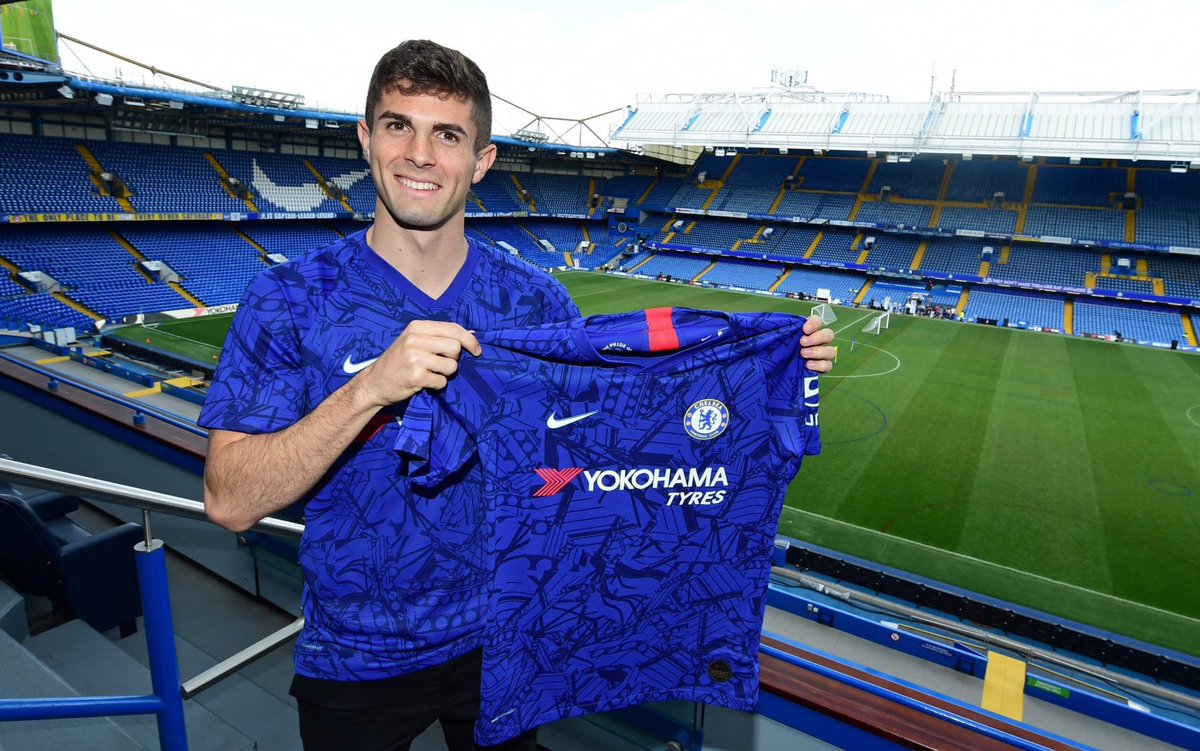 Christian Pulisic in 2019