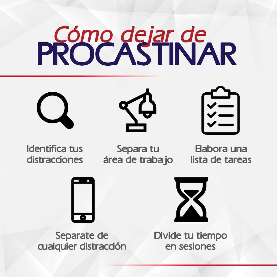 rapidpago's tweet photo. Como dejar de PROCASTINAR:
- Identifica tus distracciones
- Separa tu área de trabajo
- Elabora una lista de tareas
- Separate de cualquier distracción
- Divide tu tiempo en sesiones
Son algunas de nuestras recomendaciones para estos tiempos de #Coronavirus #Cuarentena #RapidTips https://t.co/16XJ7yEf3M