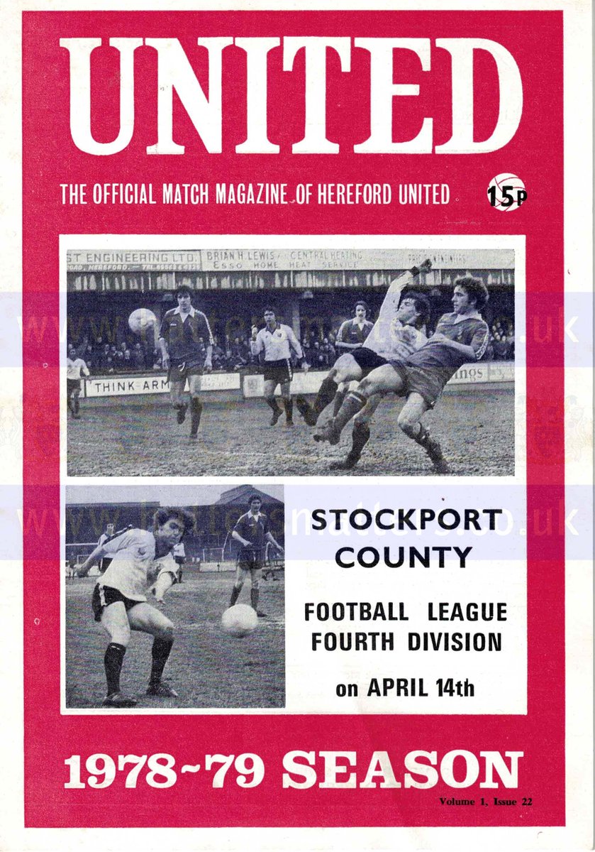Stockport County programmes tweet media