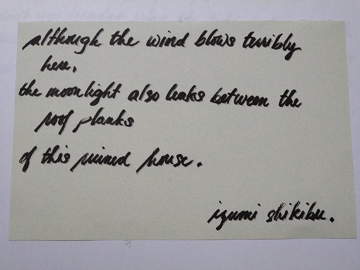 I'm a person who writes, though, and at some point I figured out I could probably get a different kind of pen and see what I could make out of familiar strokes and lines.  #WorldARTMYday  @btsasarthistory  @BTS_twt (2)