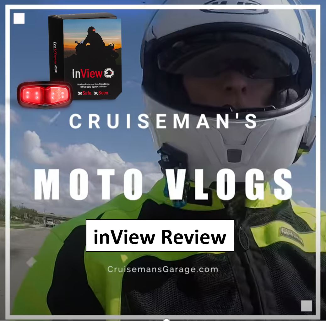 3rdEyeDesign's tweet photo. Chris Dikmen, major influencer in both the cruise and motorcycle industry, says inView is noticeable, well made and real simple to hook up.  See his review here: https://t.co/Pzx2s4X8SX #CruisemansGarage #inView #AlwaysBeSeen #MotorcycleSafety https://t.co/LGZP8w4HDu
