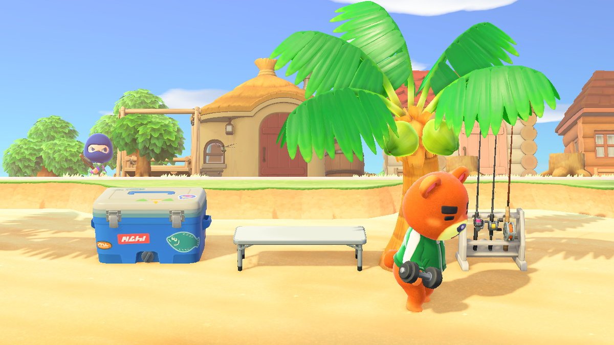 MccartyKennedy's tweet photo. Jaws theme  #AnimalCrossing #ACNH #NintendoSwitch https://t.co/SlJhD6BR5E