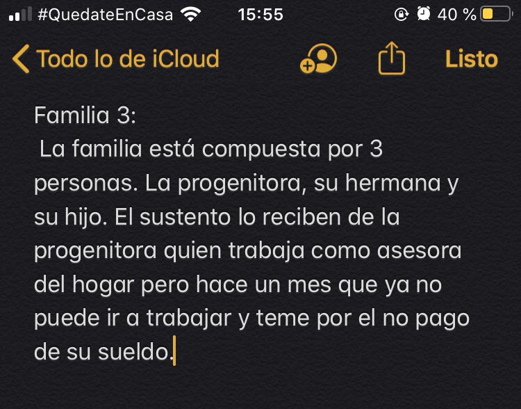 Amigos, hace un tiempo publiqué que buscaba familias a quienes ayudar y hoy encontré 3 que REALMENTE necesitan de nuestra ayuda. Es por esto que iniciaré una #lucaton donde juntare dinero para armar canastas familiares, les pido que me ayuden con un rtw y ojalá puedan colaborar👇🏼