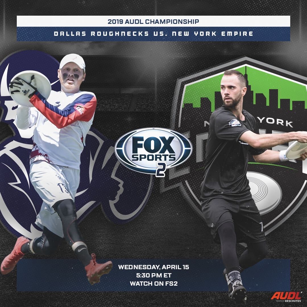 watchUFAtv's tweet photo. Tomorrow you can catch the first ever ultimate game on FS2. A completely remastered replay of the 2019 AUDL Championship Game! https://t.co/mWfY4brfAB