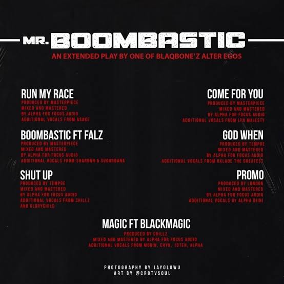 Mr Boombastic - blaqbonez