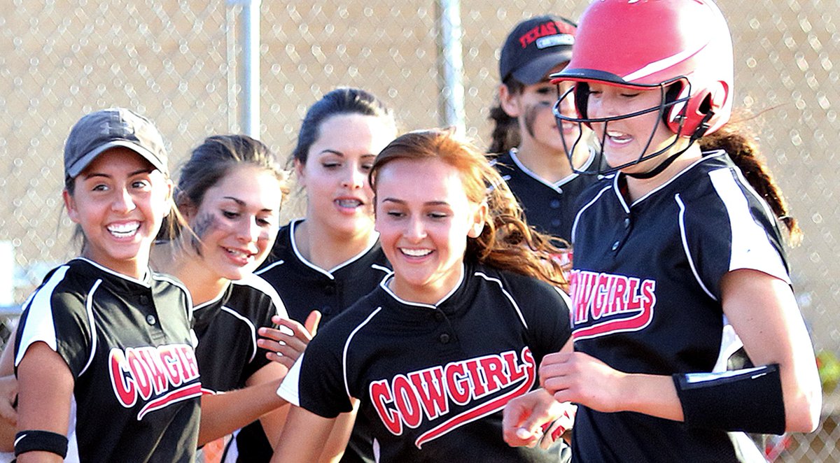 WHS COWGIRL SOFTBALL: April 14, 2016, the Willcox Cowgirls squeezed out a narrow 5-4 victory over the Morenci Wildcats. WHS Sophomore Mackenzie Welch finished the game with a single and two home runs in 5 at bats.  #ReliveTheMoment #AZPreps365