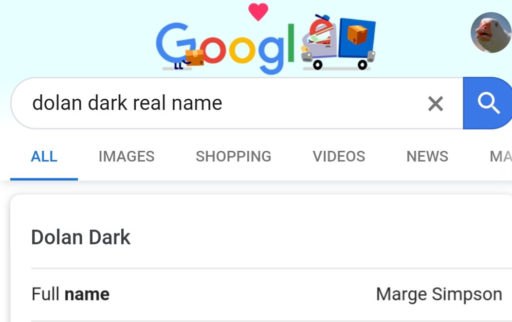 DolanDark's tweet photo. Well looks like Google leaked my real full name 😔 Sorry you had to find out this way https://t.co/pWXVJbCrnY