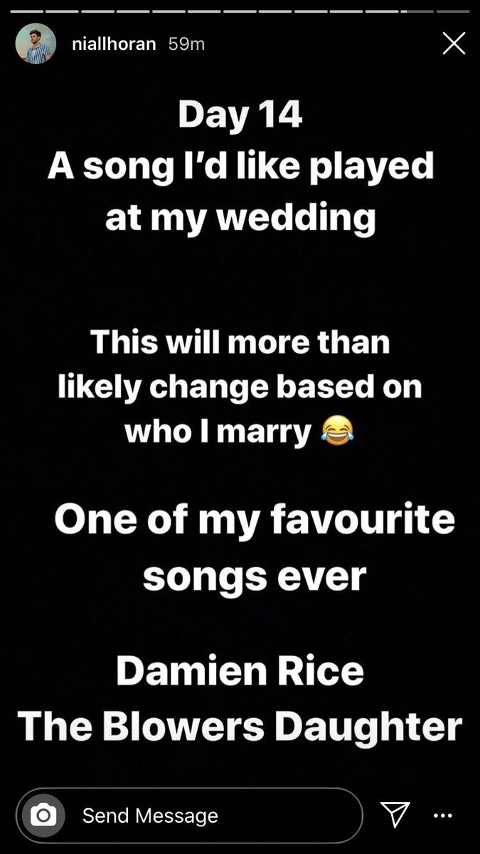 krista3vans's tweet photo. I love this song, so could you marry me?π @NiallOfficial
#onedirection #OneDirectionReunion #1DOnlineConcertStayAtHome #OneDirectionDayVIPS #onedirectionthrowback #harrystyles #niallhoran #liampayne #louistomlinson #zaynmalik https://t.co/VaxxlFOGq0