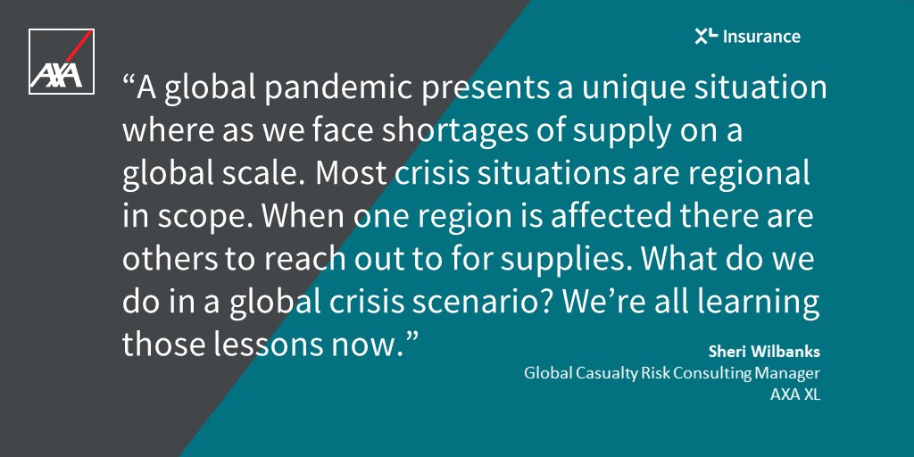 AXA_XL's tweet photo. To help organizations with essential employees keep their workers safe &amp; healthy, AXA XL Risk Consulting is sharing its pandemic concerns and general best practice guidance. Learn more in our recent #FastFastForward https://t.co/CYtTw59LUn https://t.co/IxhhP24LNg
