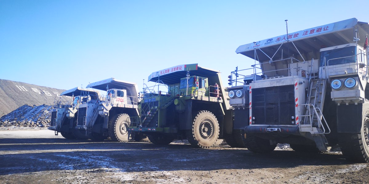 im_mining's tweet photo. China's #autonomous #mining tech specialists are moving up a gear. Beijing #TAGE #Idriver is teaming up with US #software company @WindRiver on a "cutting-edge platform" for the development of #nextgeneration #automated #miningtrucks #AHS #futureofmining https://t.co/xPRL9Jjbz6 https://t.co/EaQsSZRJaW