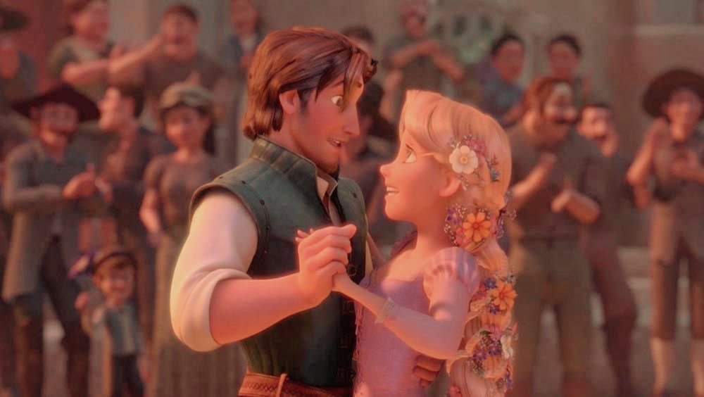 nic nevin & conrad hawkins (conic) as rapunzel & eugene — a thread;