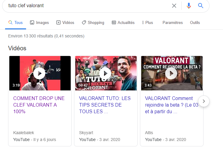 KLebalek's tweet photo. merci a tous je me retrouve devant @Skyyart dans le Référencement google grâce a mon troll des bisous et faites moi péter la barre de dislike! 
@VALORANTfr @VALORANTfr https://t.co/JEiKeXBAEV