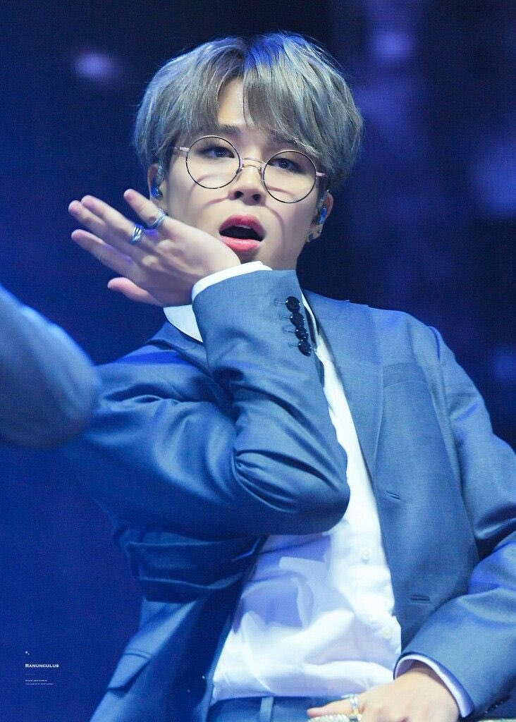 jimin wearing glasses; a necessarythread 