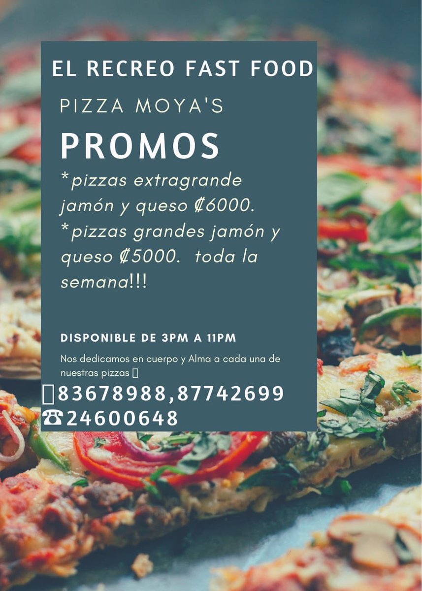 Promo de la semana 📢📢📢