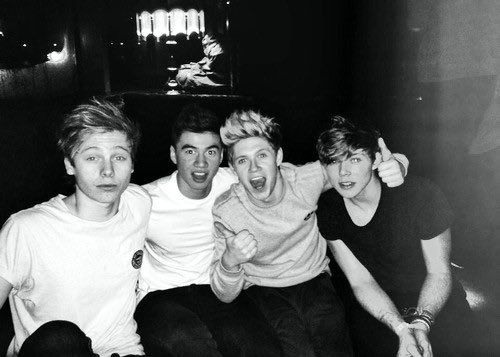 Ashton, Luke, Calum and Niall