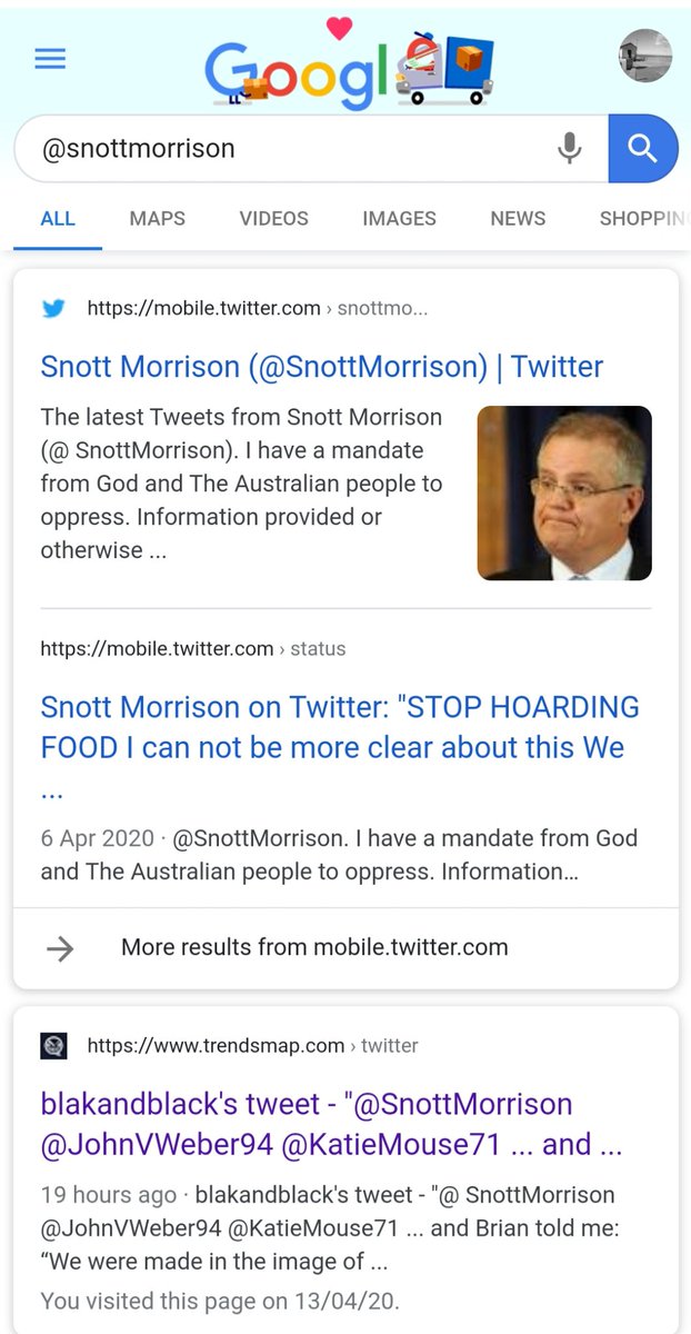 Pro Tip...Understand the link between the game and reality...Google your own @=name https://www.google.com/search?q=%40snottmorrison&oq=%40&aqs=chrome.0.69i59l3j69i57.2435j0j7&client=ms-android-samsung-ss&sourceid=chrome-mobile&ie=UTF-8