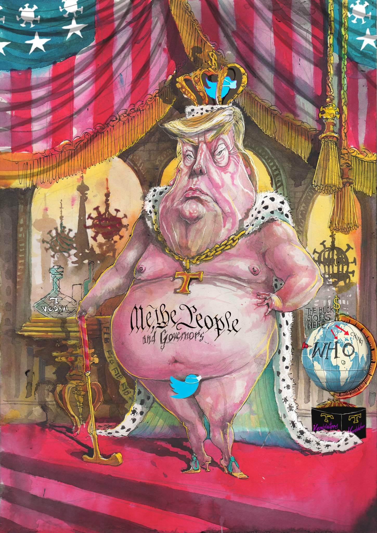 Portrait of King H8 of Orange