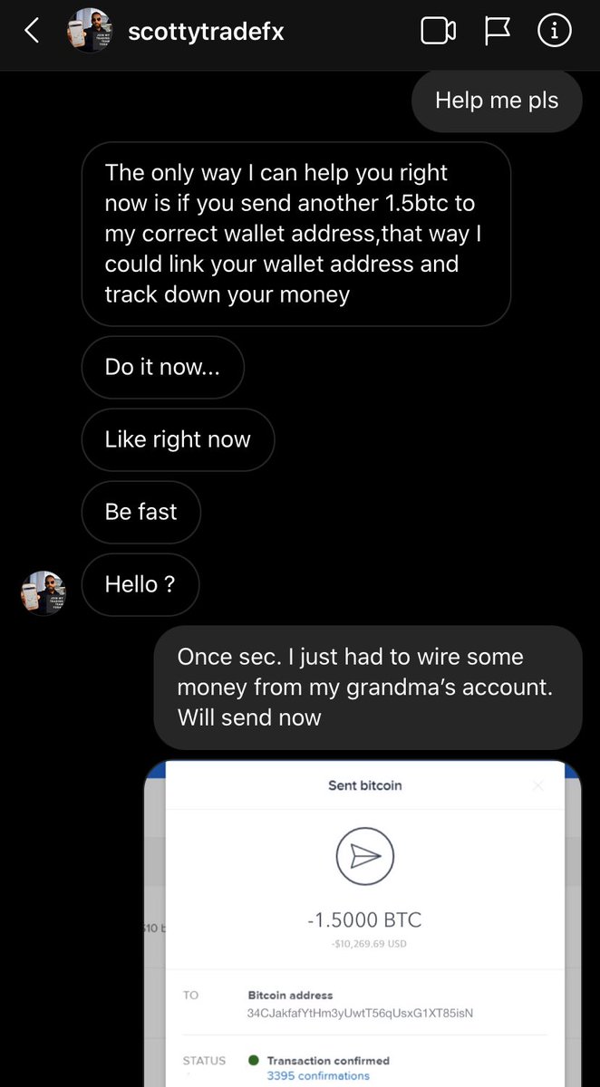 Just sent Scotty another 1.5BTC, this time with the correct address
