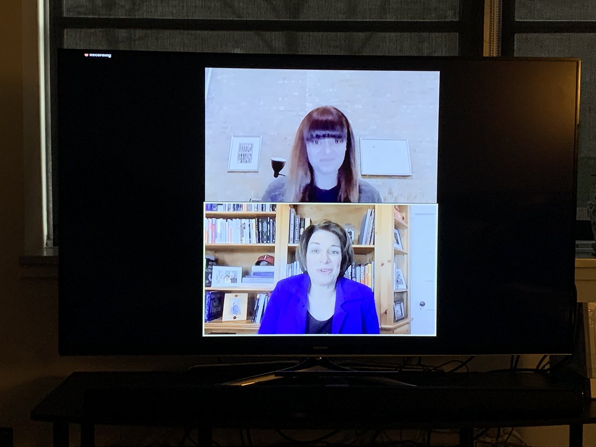 wesjensen86's tweet image. This panel of women was 💯% 🔥 tonight. Thank you @amandalitman &amp;amp; @RossMoRock of @runforsomething for making this #FrontRowSeat possible to hear from @amyklobuchar, @JCarrollFoy, @PiperPerabo, @aijenpoo, @lachicamayra, Randi Weingarten of @AFTunion, @creynoldsnc &amp;amp; @jess_mc.