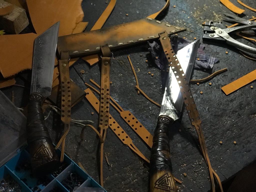 Seax and sheath in progress 🔥

>> Viking-Styles.com <<