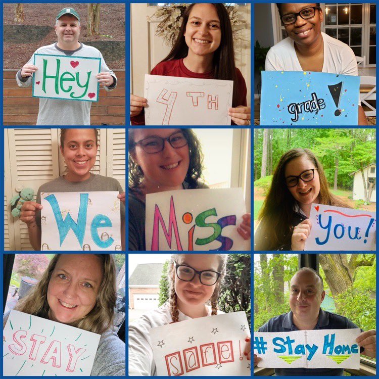 Lilburn_Elem's tweet photo. #LESstayshome #committedtoourBEST https://t.co/9OaVAlx2WV