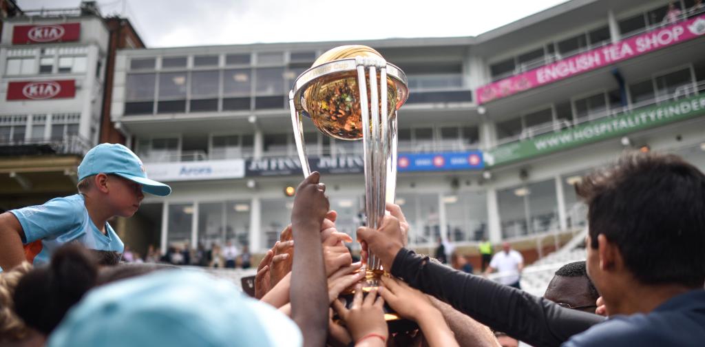 ICC's tweet photo. What is the biggest cricket dream you have? 💫 https://t.co/uaeJ2ENXzU
