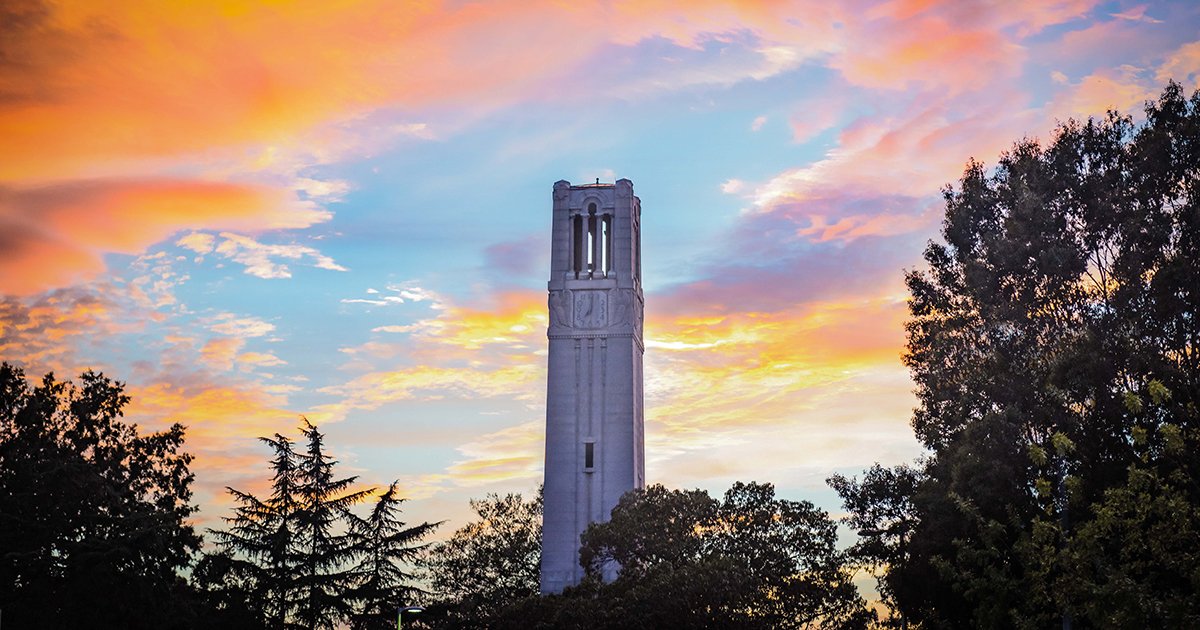 NCState's tweet photo. When you're part of the Wolfpack, you're part of something bigger. See yourself at NC State: https://t.co/vKqfH3rehP #NCState24 #IChoseNCState https://t.co/l5po23CeX9