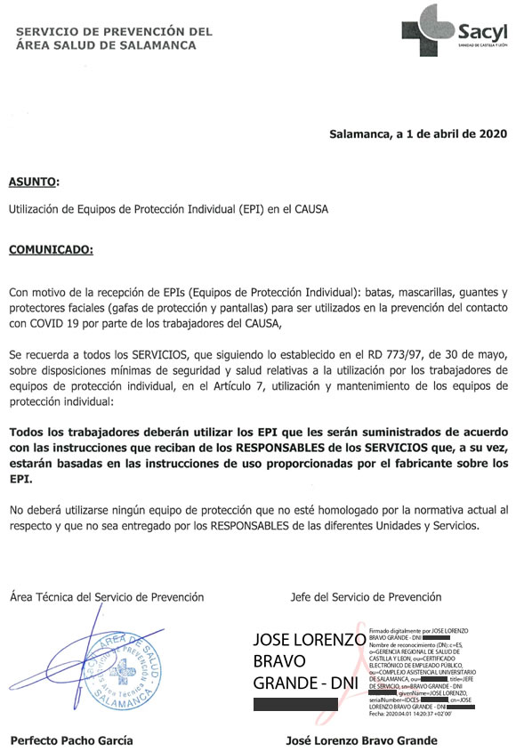 Un TCAE del Hospital Los Montalvos denuncia la nefasta actuación de los Servicios de Prevención durante la crisis sanitaria del COVID-19... EVmB11_XkAE5gPN?format=jpg&name=900x900