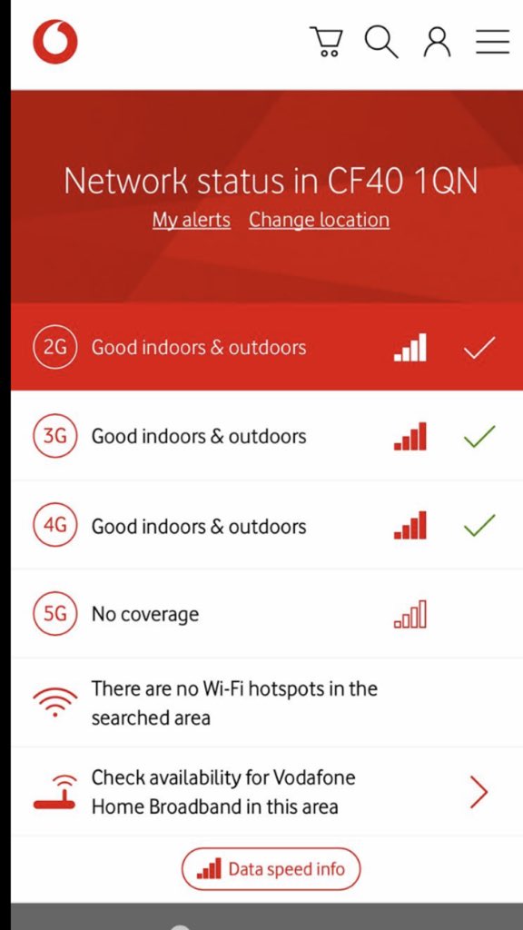 JemmaS69's tweet photo. @vodafoneuk Hi, I’m not able to use my phone for 4G or 3G at the moment. Yet your service checker says I have full coverage. Help! It’s been over 24 hours now. https://t.co/rOLnRruGMr