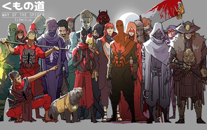 Hey there and happy #PortfolioDay 

I'm Nikola, comic and illustration artist.

Over the past year I've been making ᴡᴀʏ ᴏꜰ ᴛʜ ꜱᴘɪᴅᴇʀ - a Marvel Spider-man fan universe reimagined as martial artists, ninjas, samurais and Yakuzas. One day, I'll make it official. Watch me! 