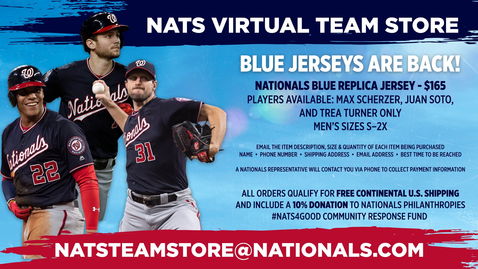 washington nationals team store address