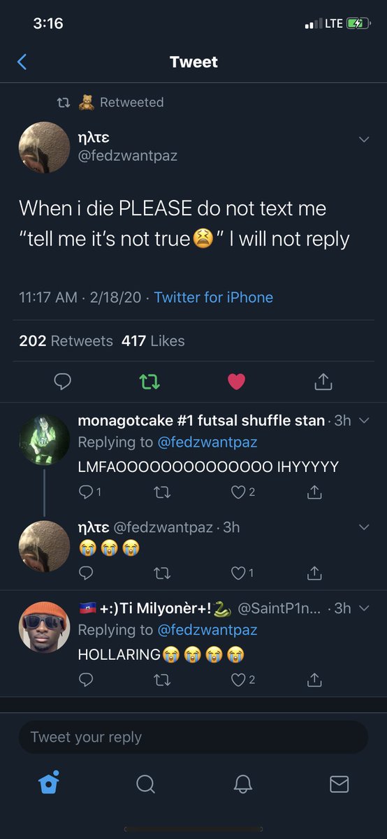 A thread of the most hilarious outta pocket tweets. Feel free to add on