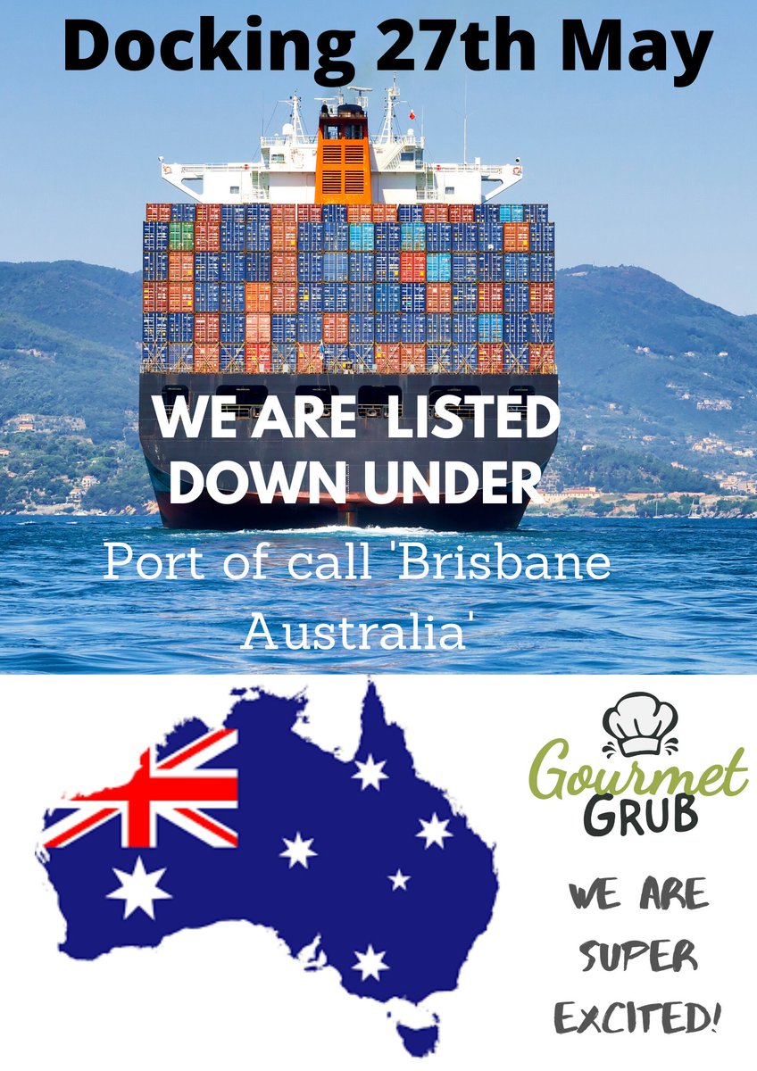 Our Plain Allergen Free Crumb is on route to Brisbane Australia. We are so excited to have our first export to the other side of the World. #gourmetgrub #export #freefrom #glutenfree #eggfree #dairyfree