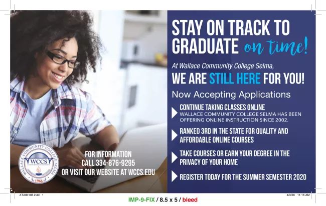 wccselma's tweet photo. May 26: FIRST DAY OF CLASSES

May 26 - August 24: 
FULL SEMESTER CLASSES

May 26 - June 29: FIRST MINI SESSION

June 30 - August 4: SECOND MINI SESSION

June 11: SECOND MINI SESSION REGISTRATION BEGINS https://t.co/qlJAJIIb1a https://t.co/QwQRCJNEEX